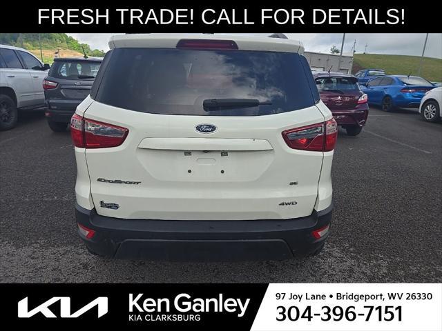 used 2022 Ford EcoSport car, priced at $18,421