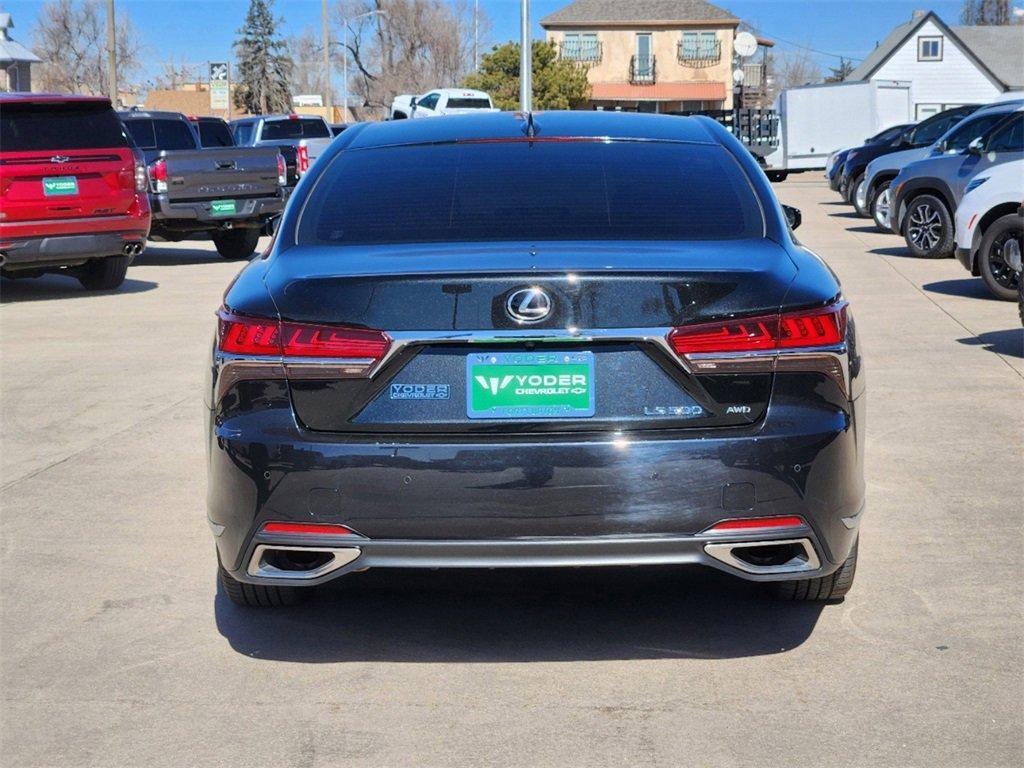 used 2018 Lexus LS 500 car, priced at $39,999