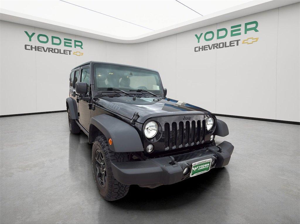 used 2015 Jeep Wrangler Unlimited car, priced at $17,299
