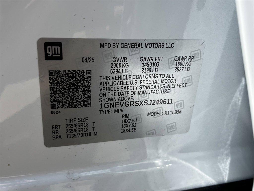 new 2025 Chevrolet Traverse car, priced at $44,794