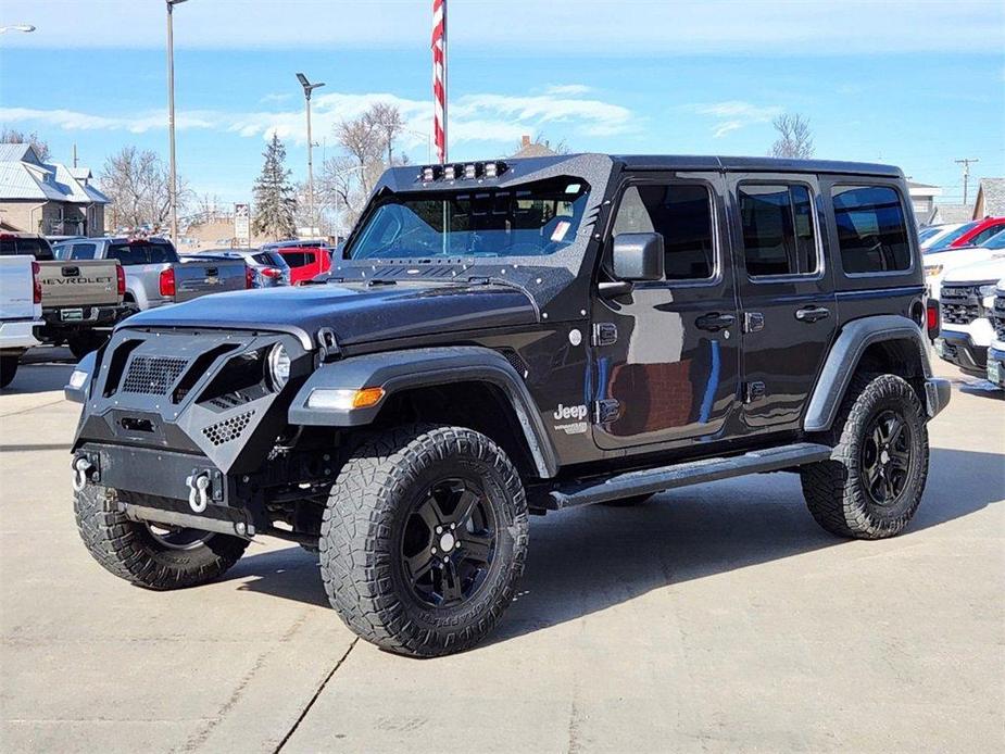 used 2018 Jeep Wrangler Unlimited car, priced at $28,749