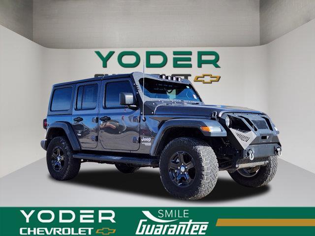 used 2018 Jeep Wrangler Unlimited car, priced at $27,800