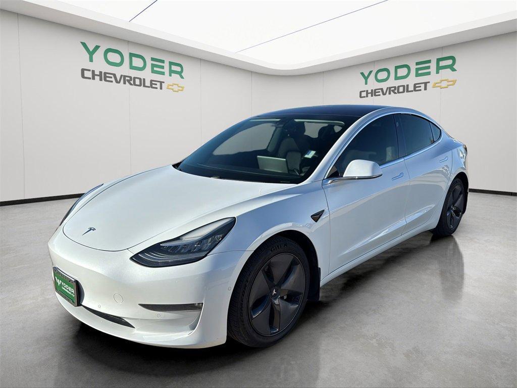 used 2018 Tesla Model 3 car, priced at $19,499