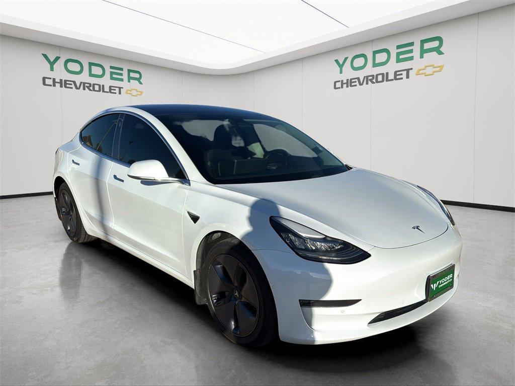 used 2018 Tesla Model 3 car, priced at $19,499