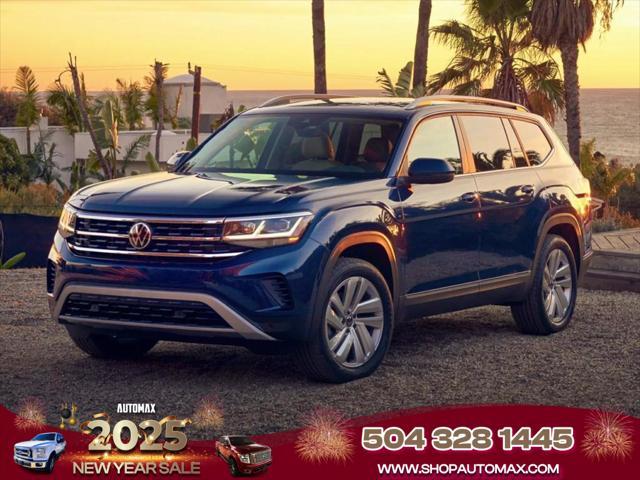 used 2021 Volkswagen Atlas car, priced at $33,995