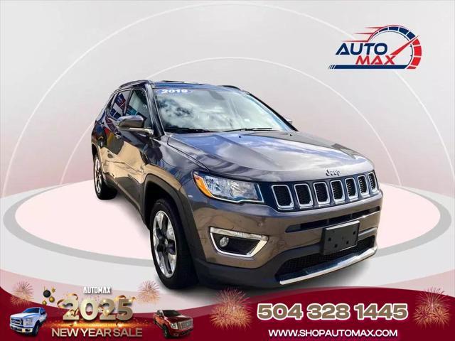 used 2019 Jeep Compass car, priced at $16,995