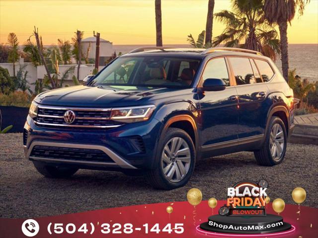 used 2021 Volkswagen Atlas car, priced at $31,995