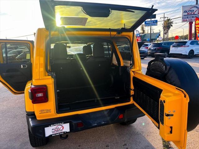 used 2020 Jeep Wrangler Unlimited car, priced at $31,995