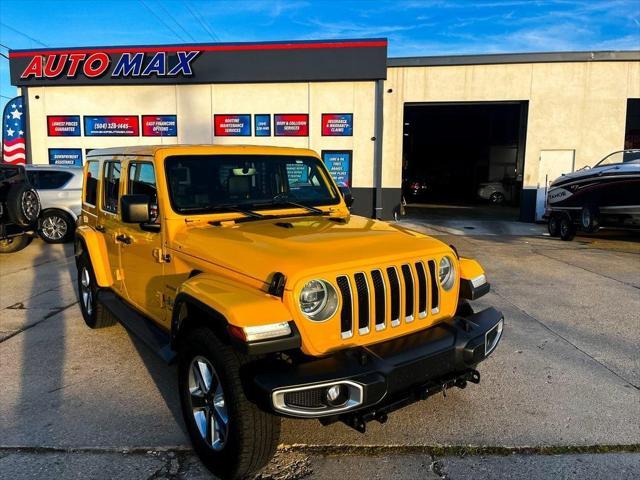 used 2020 Jeep Wrangler Unlimited car, priced at $31,995