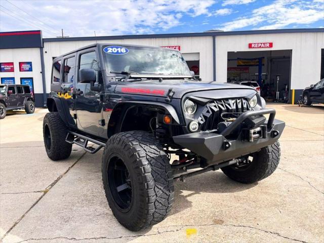 used 2016 Jeep Wrangler Unlimited car, priced at $17,995