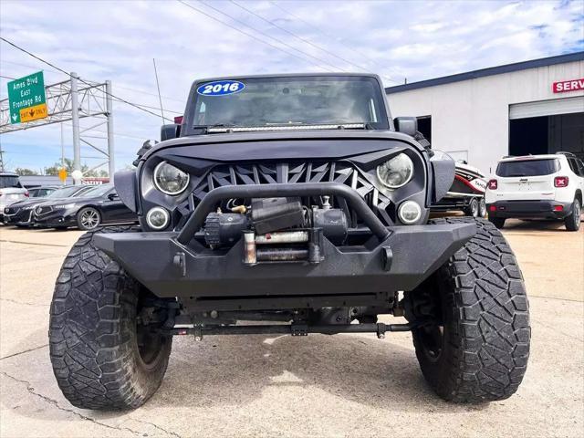 used 2016 Jeep Wrangler Unlimited car, priced at $17,995