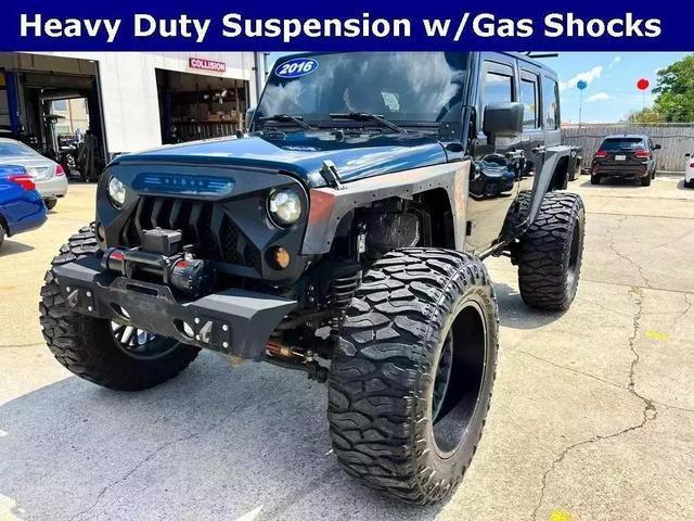 used 2016 Jeep Wrangler Unlimited car, priced at $19,995