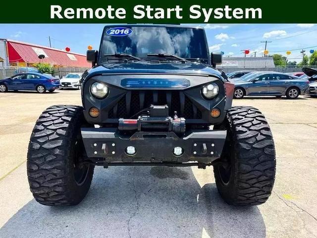 used 2016 Jeep Wrangler Unlimited car, priced at $19,995