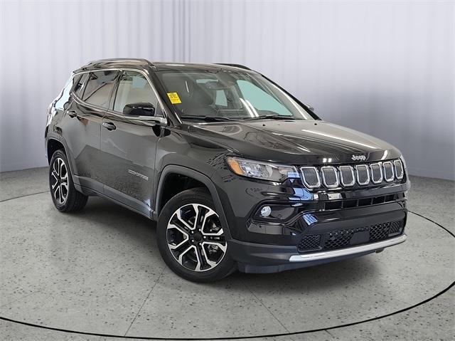 used 2022 Jeep Compass car, priced at $25,000