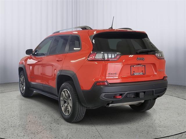 used 2021 Jeep Cherokee car, priced at $18,488