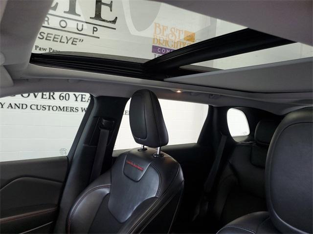 used 2021 Jeep Cherokee car, priced at $18,488