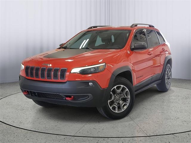 used 2021 Jeep Cherokee car, priced at $18,998
