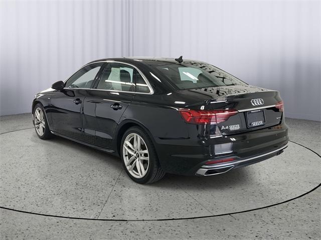 used 2022 Audi A4 car, priced at $25,000
