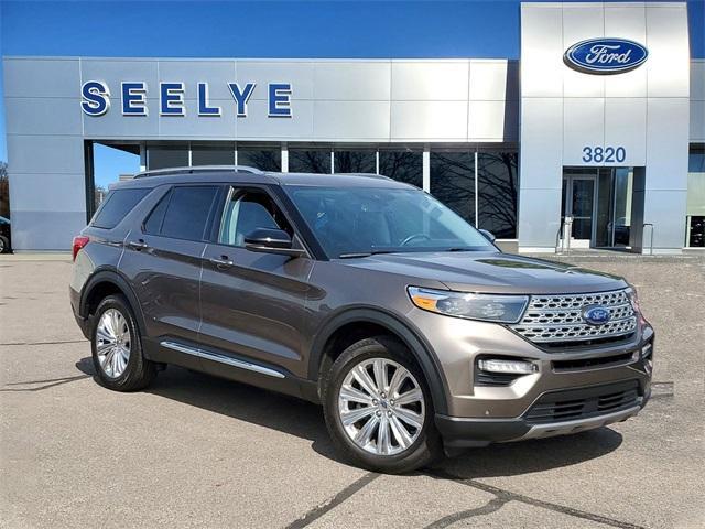 used 2021 Ford Explorer car, priced at $36,498