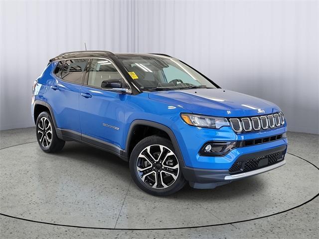 used 2022 Jeep Compass car, priced at $21,777