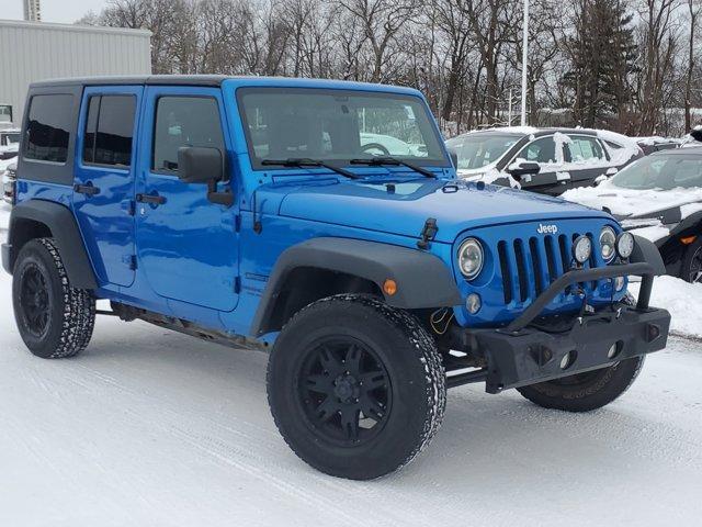 used 2016 Jeep Wrangler Unlimited car, priced at $18,900