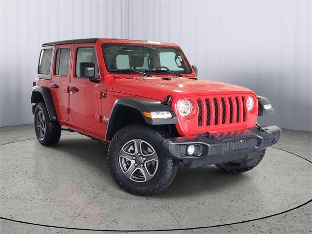 used 2018 Jeep Wrangler Unlimited car, priced at $21,800