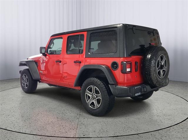used 2018 Jeep Wrangler Unlimited car, priced at $21,800