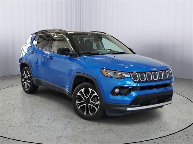 used 2022 Jeep Compass car, priced at $25,000