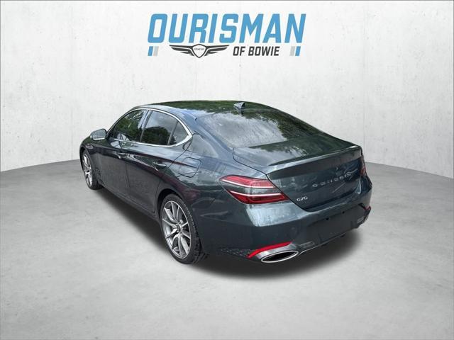 used 2023 Genesis G70 car, priced at $37,500