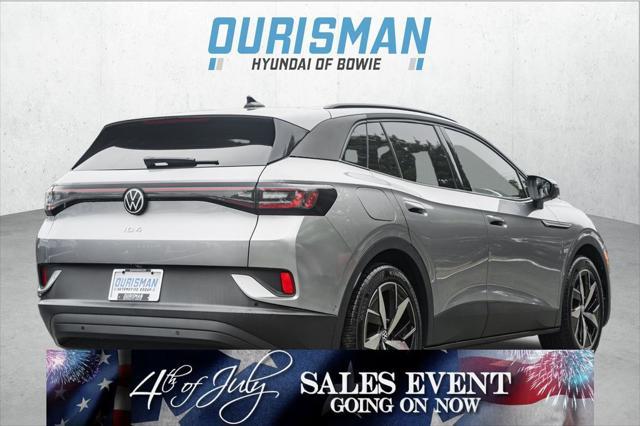 used 2023 Volkswagen ID.4 car, priced at $25,000
