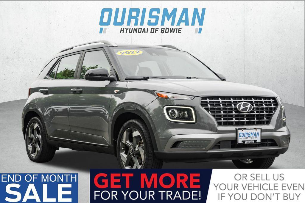 used 2022 Hyundai Venue car, priced at $13,500