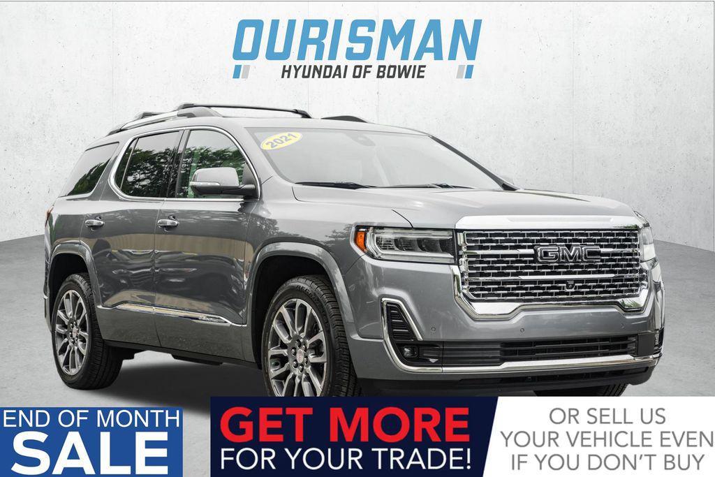 used 2021 GMC Acadia car, priced at $21,000