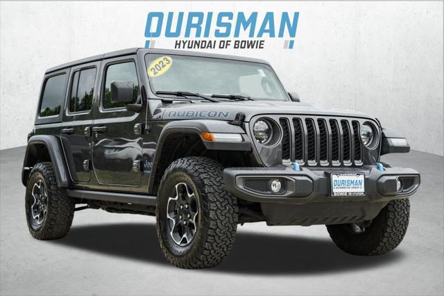 used 2023 Jeep Wrangler 4xe car, priced at $32,000