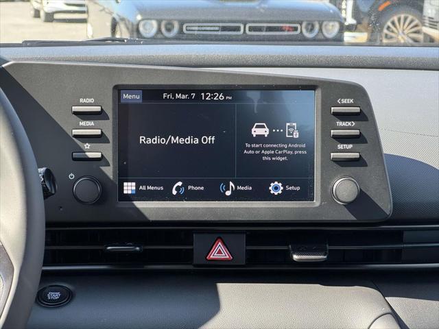 new 2025 Hyundai Elantra car, priced at $23,134