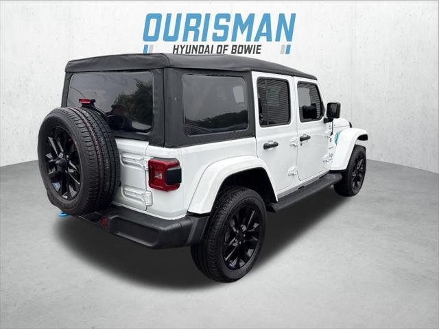 used 2022 Jeep Wrangler Unlimited 4xe car, priced at $35,000
