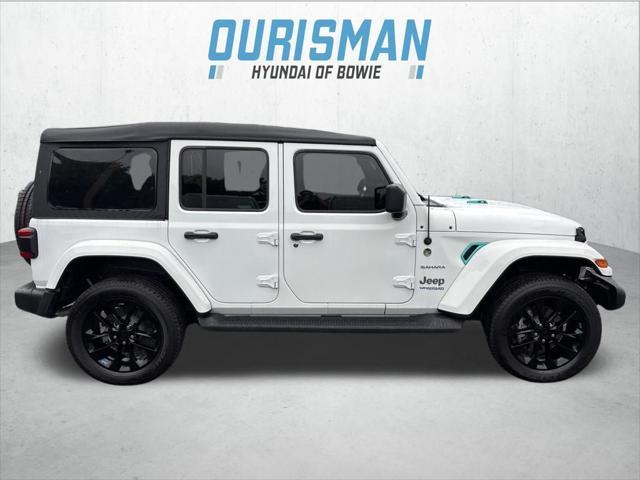 used 2022 Jeep Wrangler Unlimited 4xe car, priced at $35,000