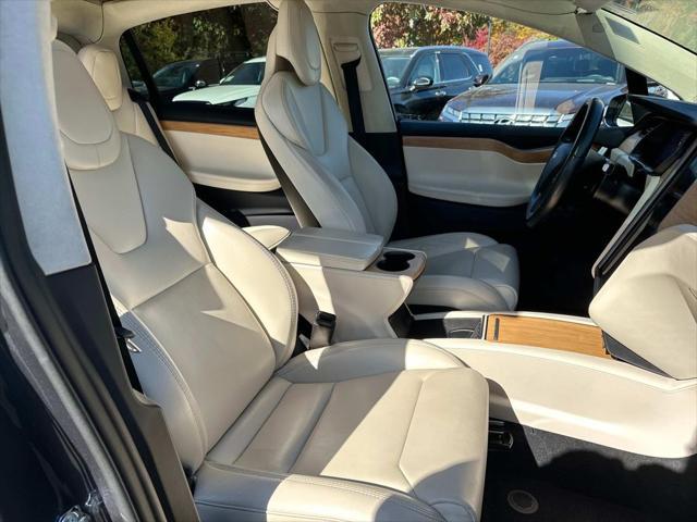 used 2018 Tesla Model X car, priced at $27,700