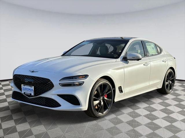 used 2023 Genesis G70 car, priced at $48,000