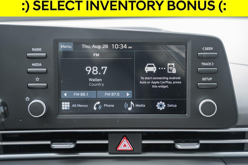 new 2025 Hyundai Elantra car, priced at $21,038