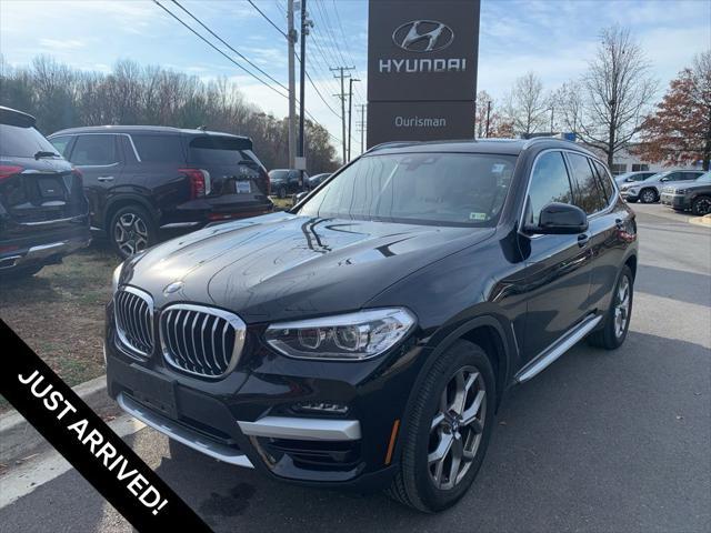 used 2020 BMW X3 car, priced at $25,000