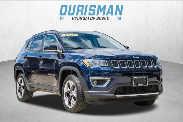 used 2018 Jeep Compass car, priced at $16,000