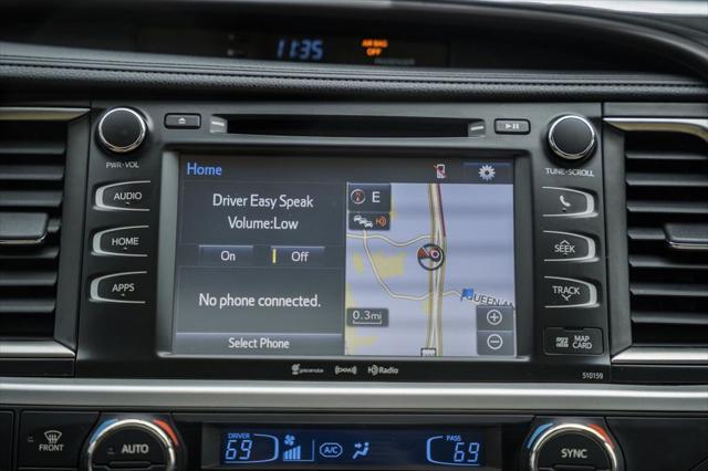 used 2016 Toyota Highlander car, priced at $19,500