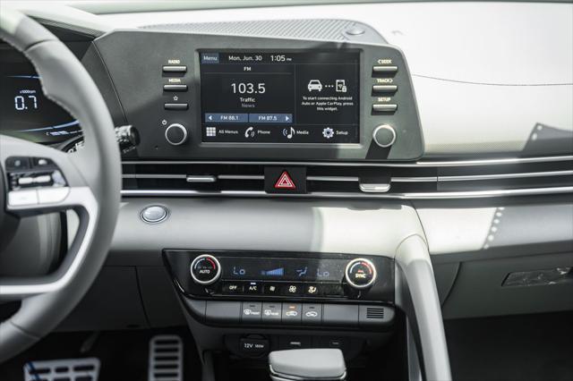 new 2025 Hyundai Elantra car, priced at $23,737