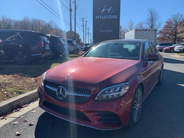 used 2020 Mercedes-Benz C-Class car, priced at $23,000