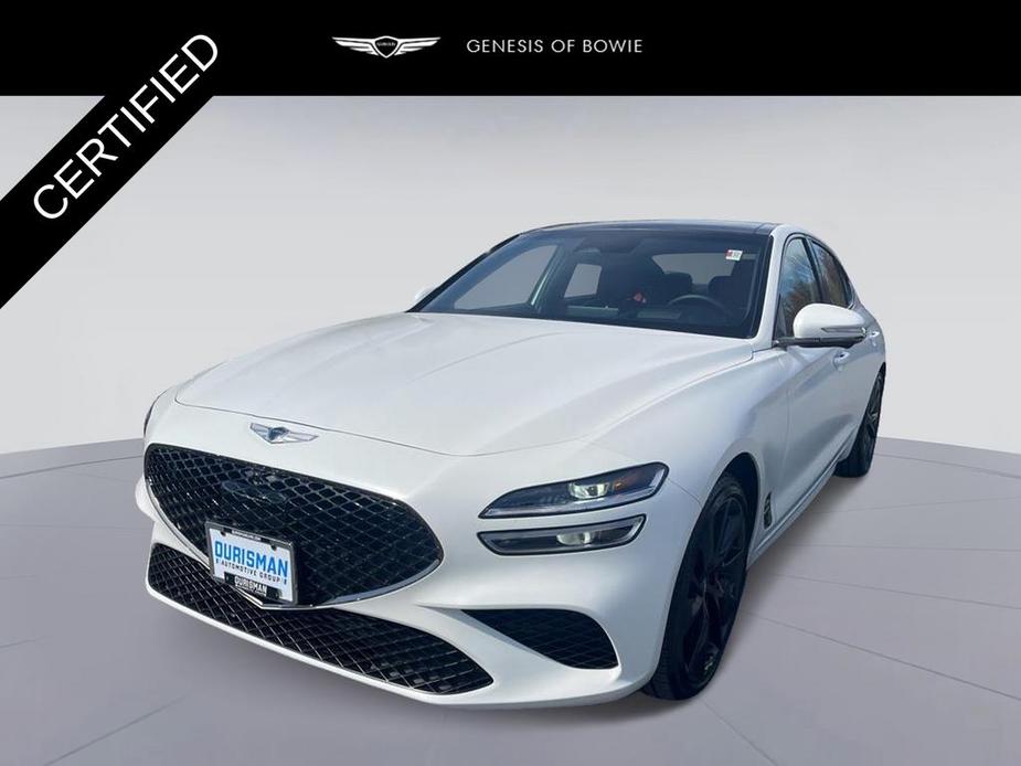 new 2023 Genesis G70 car, priced at $51,410