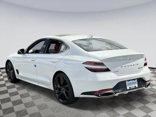 used 2023 Genesis G70 car, priced at $45,000