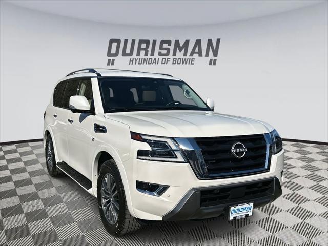 used 2021 Nissan Armada car, priced at $26,500