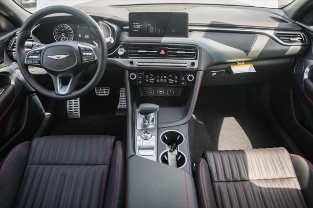 new 2025 Genesis G70 car, priced at $45,602