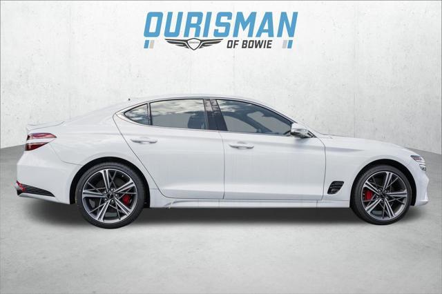 new 2025 Genesis G70 car, priced at $45,602