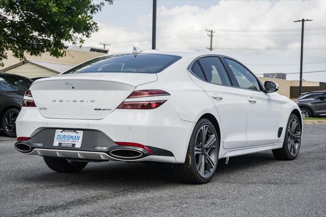 new 2025 Genesis G70 car, priced at $45,602